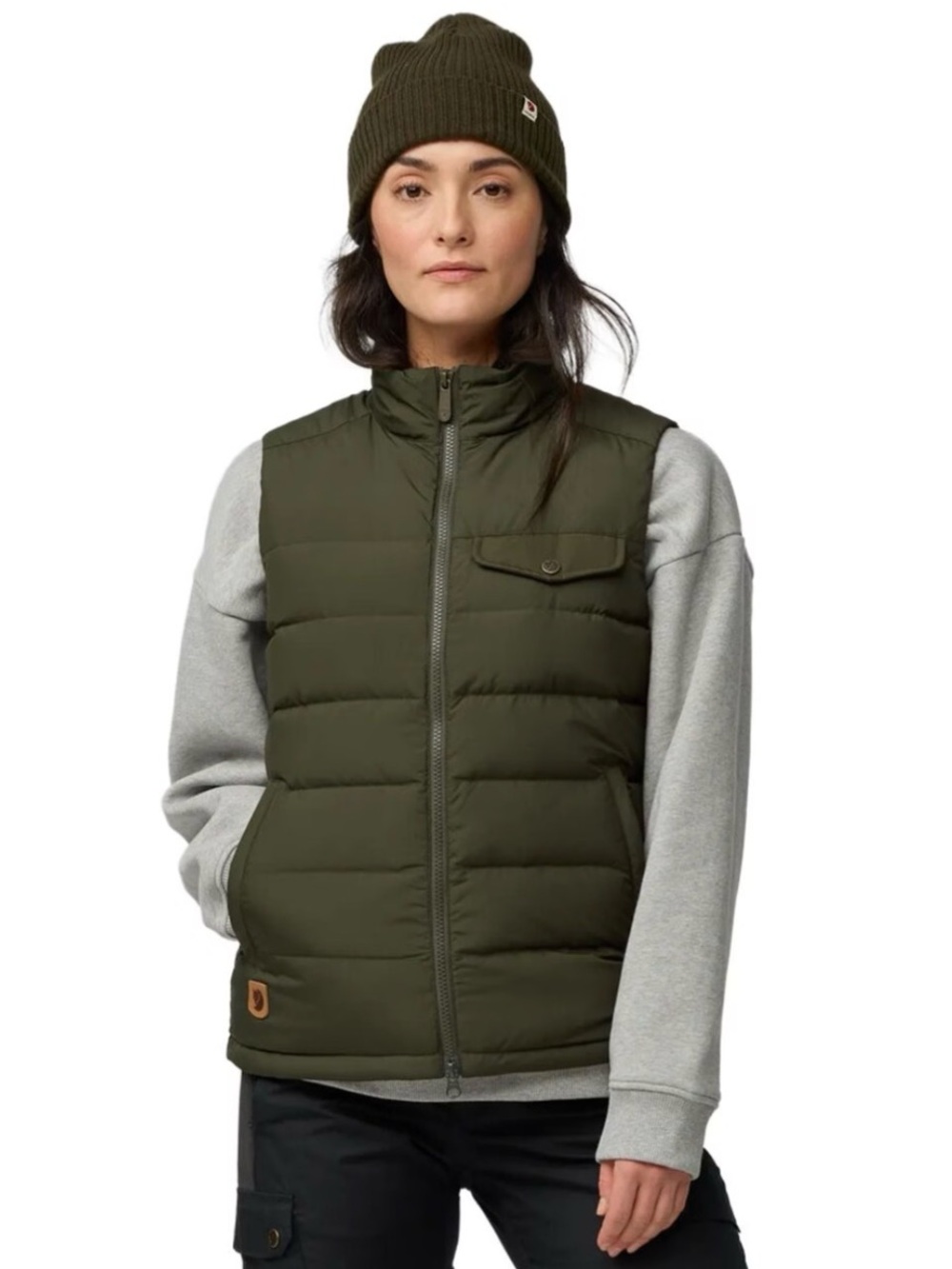 Fjallraven Greenland Down Liner Vest Deep Forest NWOT